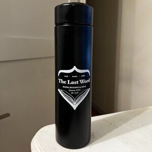 The Invisible Life of Addie LaRue Last Word waterbottle